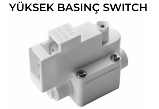 (1/4") QUICK YÜKSEK BASINÇ SWİÇİ (24 V)